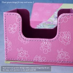 Nurse Dragonmaid Deck Boxes Dicewinder for YGO PTCG,Fits 100 Double-Sleeved Cards,Dice Tray Card Storage Box for TCG OPCG MTGame