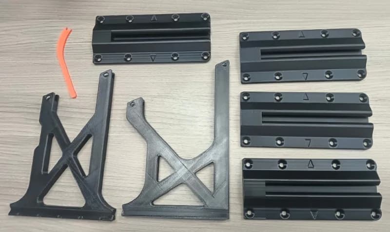 DIY Wall Display Bracket Building Block Wall Mount Holder for LEGO Empire Star Destroyer #75252