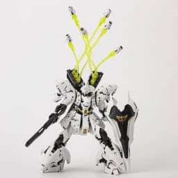 RG MSN-04 White Version Series Action Figure Mecha Warrior High Detail Detachable Parts Assembly Model Toy Collectible Boy Gifts