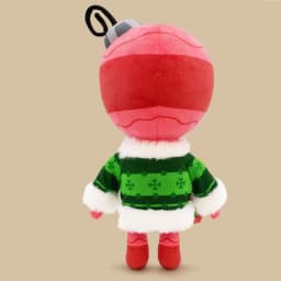 35cm Dandys World Pretty Present Coal Plush Doll Cute Soft Stuffed Plush Toy Magnetic Christmas Present Pendant Home Decor Gifts