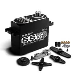 1xBLS3355 Update Servo 25KG 35KG 55KG 75KG Full Metal casing Digital Servo Baja Servo Waterproof Servo for Baja Cars