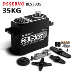 1xBLS3355 Update Servo 25KG 35KG 55KG 75KG Full Metal casing Digital Servo Baja Servo Waterproof Servo for Baja Cars