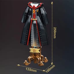 Building Blocks Magic Robe Model Medieval Magic World Creative Blocks Assembly Toys Christmas Gift Adult Brick Decoration 661Pcs