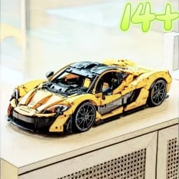 In Stock 3893 Pcs 1:8 P1 Super Racing Assembly Set Classic Diy Model Home Decor Diy Toys Popular Holiday Gifts For Adults