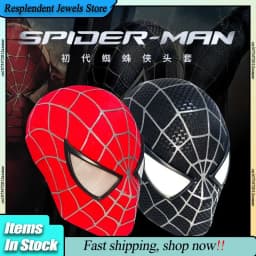New 3d Mask anime Faceshell Detachable Lenses 1:1 Mascara Halloween party Cosplay Costume Superhero Collection Model