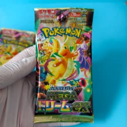 DIY 1Box PTCG M2a Booster Box Pokemon MEGA Dream EX Supplement Pack Set Factory Sealed SV8A Classic Anime Game Box Cards