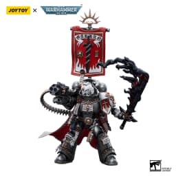 JOYTOY Warhammer 40,000 1/18 Action Figures Grey Knights Castellan Crowe Grey Knights Terminator Caddon Vibova