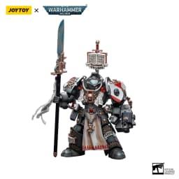 JOYTOY Warhammer 40,000 1/18 Action Figures Grey Knights Castellan Crowe Grey Knights Terminator Caddon Vibova