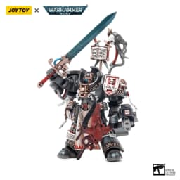 JOYTOY Warhammer 40,000 1/18 Action Figures Grey Knights Castellan Crowe Grey Knights Terminator Caddon Vibova