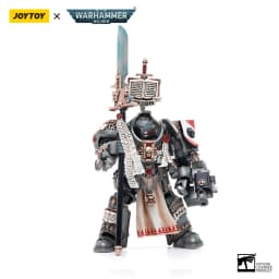 JOYTOY Warhammer 40,000 1/18 Action Figures Grey Knights Castellan Crowe Grey Knights Terminator Caddon Vibova