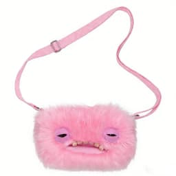 Fugglers Ugly Tooth Monster Fluffy Crossbody Bags Cute Fugg Plush Purse Shoulder Backpack Wallet Girls Boys Cartoon Animal 22CM