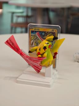 30th Anniversary Pikachu Figure Set Genuine Pokemon Dream Painting Pikachu Figure Simplified Chinese PTCG Collectible Cards Gift