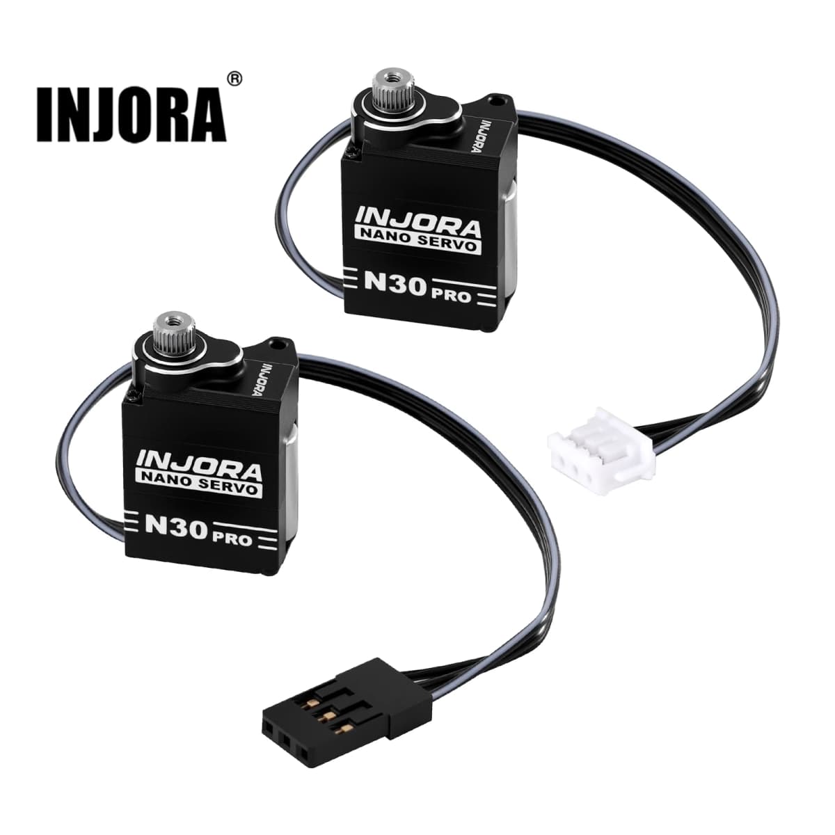 INJORA High Torque N30 PRO NANO Servo with Servo Saver for 1/30 Axial SCX30 (JR/ZH1.5)
