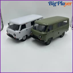 WPL C104 1:12 4WD UAZ‑452 Simulated Off‑Road Van Truck RC Car Electric Remote Control Model Toy for Boys Adults