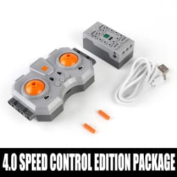 MOULD KING Techical APP Remote Control 4.0 Intelligent Battery Motor Power Module Building Blocks Parts Set