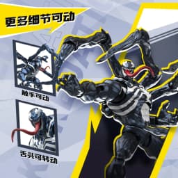 BLOKEES Original Spider Man ANTI Venom Daredevil Marvel CHAMPION CLASS Version Action Figure Assembled Movie Model Toys Gift