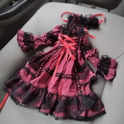 30cm 1/4 1/6 bjd baby clothes 1/4 doll court lolita skirt SD retro dress princess dress