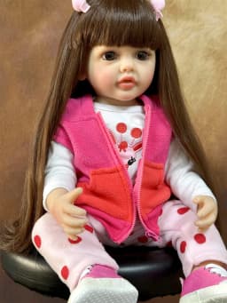 Lifelike Reborn Dolls Realistic Full Silicone Baby Bebe Vinyl 50CM Newborn Girl Doll Princess Toddler Toy Gift