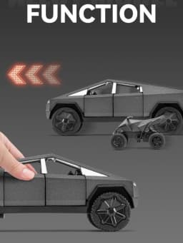 1:32 Pickup Model Car Toys Simulation Metal Diecast Truck Trailer RV Limousine Sound Light Collection Toy for Boys Gifts
