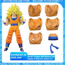 Nan&T Dragon Ball Future Son Gohan 3.0 Accessory Kit Replace The Rubber Jacket 1/12 The Games Beging Goku Models Collectible Toy