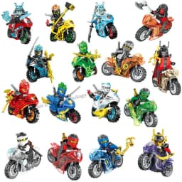 4cm Children Anime Figure Hero Building Blocks Kid Gift Assembling Toy Model Characters Figurine Bricks Boy Child Children Ninja