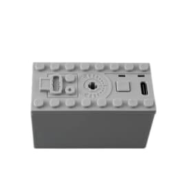 8878 Rechargeable Lithium Battery Box With Type-C Port Multi Power Functions Speed Control Parts For Technical Car Train Blocks