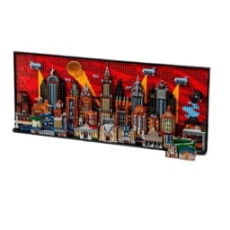 In stock new product MOC Gotham City building block toy premium decorative wall holiday gift