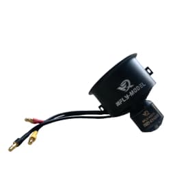 XFly 2627-KV4600 4S EDF Power System 50mm 12-Blades Ducted Fan Galaxy X5 Brushless Outrunner Motor for Rc Jet Aircraft