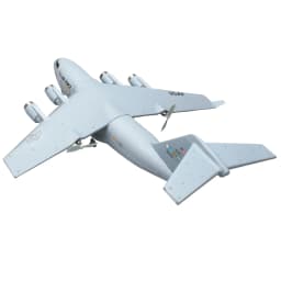 C-17 RC Drone DIY Aircraft Transport Aircraft 373mm Wingspan EPP RC Drone Airplane 2.4GHz 2CH 3-Axis Aircraft Toy for Adults