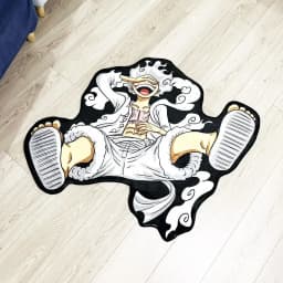Anime Rug Popular Style Luffy Gear 5 One Nika Form Piece Ace Customize Cartoon Rug Handmade Carpet Area Rug for Home Decor