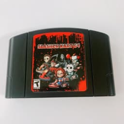 N64 Game Cassette, US Version, Slasher Kart 64, 64-bit English Game Cassette, Collection Hobbies, Toy Gifts