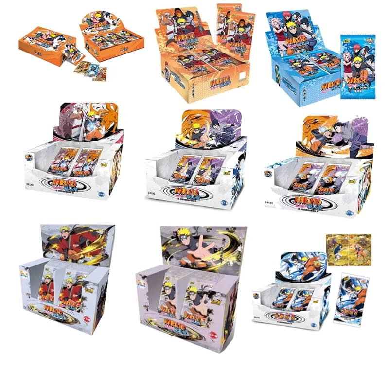 Official Kayou NarutoAnime Collectible Cards Out Of Print Series Blind Boxes T1 T2 T3 T4 For Children