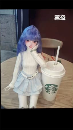No Doll，New 30/45/60cm Doll's Clothes for 1/3 1/4 1/6 Bjd Doll High-neck ribbed sweater Diy Girl Toys Dress Up Doll Accessories