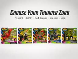 Playmates Mighty Morphin Power Rangers Re-Ignition Firebird Griffin Lion Unicorn Red Dragon Zords Model Ornaments Collect Toy