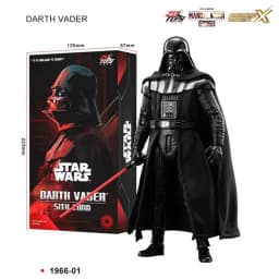 In Stock Original ZD Toy 1/10 Star Wars Darth Vader Stormtrooper R2-D2 Mandalorian Grogu Luke Action Figure Collection Toys