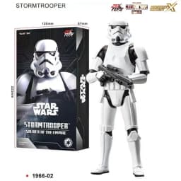 In Stock Original ZD Toy 1/10 Star Wars Darth Vader Stormtrooper R2-D2 Mandalorian Grogu Luke Action Figure Collection Toys