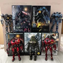 Figure Pacific Rim Figure LED Red Tramp Japanese Mecha Gipsy Danger Obsidian Fury The Eureka Raiders Armour Room Decor Gift