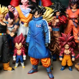 Anime Dragon Ball Z Snowsuit Son Goku Vegeta Figure Super Saiyan Goku Pvc Action Figures Collection Model Toys Gifts
