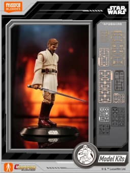 New Stock Blokees Star Wars Obi Wan Kenobi Commander Cody 15cm Articulated Figure Model Kit Collectible Display Gift Toys