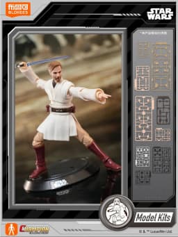 New Stock Blokees Star Wars Obi Wan Kenobi Commander Cody 15cm Articulated Figure Model Kit Collectible Display Gift Toys