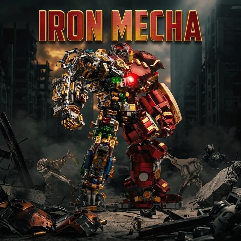 2776Pcs Marvel Superheroes Building Blocks Iron Man Bricks Action Figures Cool Room Ornament DIY Creative Toys for Adult Gifts