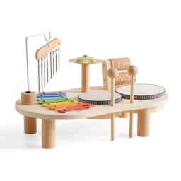 1A-Educational Toys Wooden Aeolian Bells Montessori Children's Musical Toys Xylophone Newborn Birthday Gifts Music Table Toys