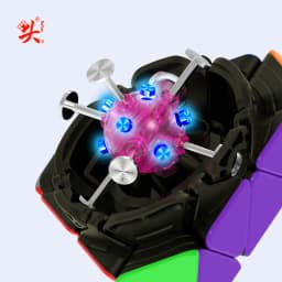 [SaoCube] Dayan Fto Rotating 3x3 Octahedron Black Core Magnetic Magic Cube Professional Fidget Toys Cubo Magico Puzzle