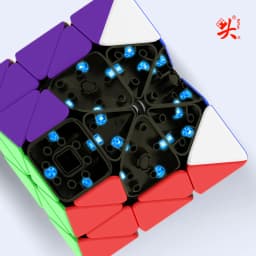[SaoCube] Dayan Fto Rotating 3x3 Octahedron Black Core Magnetic Magic Cube Professional Fidget Toys Cubo Magico Puzzle