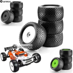 1/8 Off Road Tires 140mm Wheels Tyre 17mm Hex for 1:8 RC Buggy Racing Car ARRMA Traxxas Redcat Losi Kyosho VRX HPI WR8 HSP Hobao