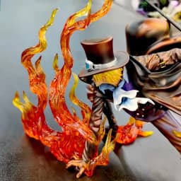 Anime One Piece Gk Figure Iu Resonance Fire Fist Sabo Revolutionary Army Pvc Action Figurine Decoration Model Statue Toys Gifts