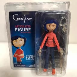 Coraline V3 18cm Articulated Figure Collectible Action Figure Poseable Puppet Horror Movie Model Toy Desktop Ornament Anime Gift