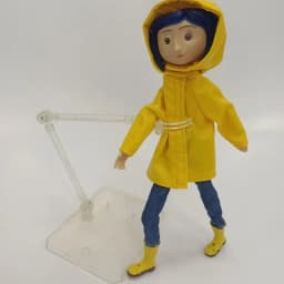 Coraline V3 18cm Articulated Figure Collectible Action Figure Poseable Puppet Horror Movie Model Toy Desktop Ornament Anime Gift