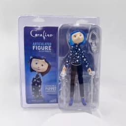 Coraline V3 18cm Articulated Figure Collectible Action Figure Poseable Puppet Horror Movie Model Toy Desktop Ornament Anime Gift