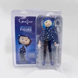 Coraline V3 18cm Articulated Figure Collectible Action Figure Poseable Puppet Horror Movie Model Toy Desktop Ornament Anime Gift